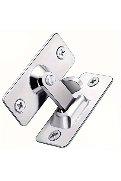 Choice sliver Door Lock Guard Latch Bolt 90 Degree Stainless Steel Toggle Lat...