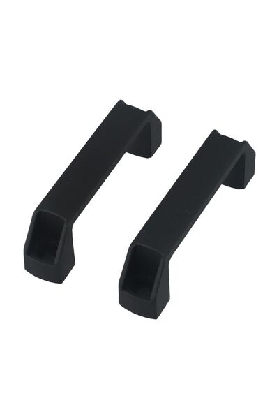 Choice 120mm 2PCS Cabinet Handle Thickened Cabinet Door Handles Black Plastic...