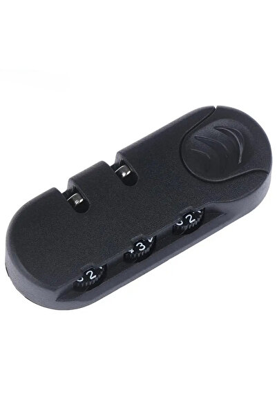 Choice black 1pc 3 Digit Combination Padlock Accessories For Bags Lock Luggag...