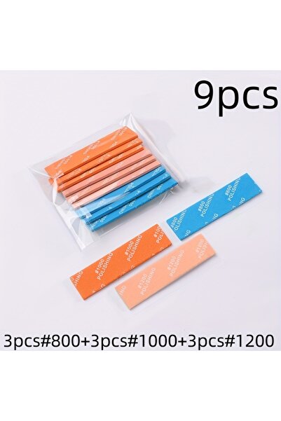 Choice1 مجموعة من 9 قطع من ورق الصنفرة والإسفنج المصنوع من كربيد السيليكون لل...