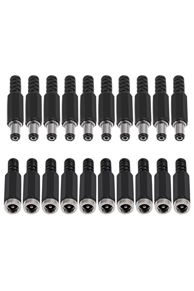 Choice 10 pairs 5Pair/10 pairs DC Power Plug 5.5x2.1mm Socket Welding Connect...