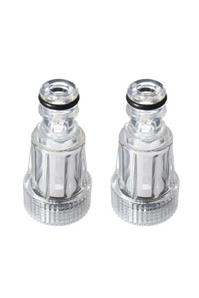 Choice1 قطعتان من فلتر مياه ماكينة كارشر، وصلة ضغط عالٍ بزاوية 140 درجة، متوا...