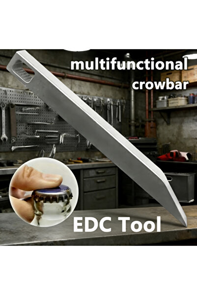 Choice Heavy Duty Keychain Prybar EDC Pry Bar for Every Day Carry Small Stain...