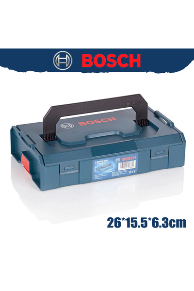 Choice صندوق أدوات صغير متين مقاوم للصدمات من بوش 1600A007SF L-Boxx، يحتوي عل...