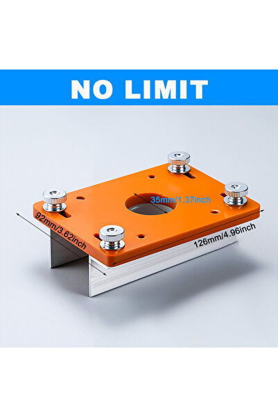 Choice1 No limit 2-in-1 Connector Slotted Positioning Mold - Adjustable Depth...