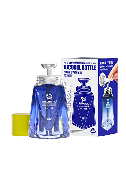 Choice Only 1pc GL-NXT MECHANIC GL-NXT Press Type Leak Proof Glass Alcohol Bo...