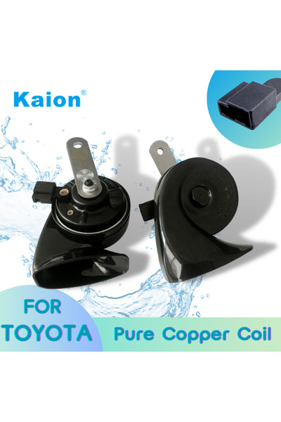 Choice بوق سيارة أسود مقاوم للماء بقوة 12 فولت، صوت عالٍ جدًا، مناسب لسيارات ...