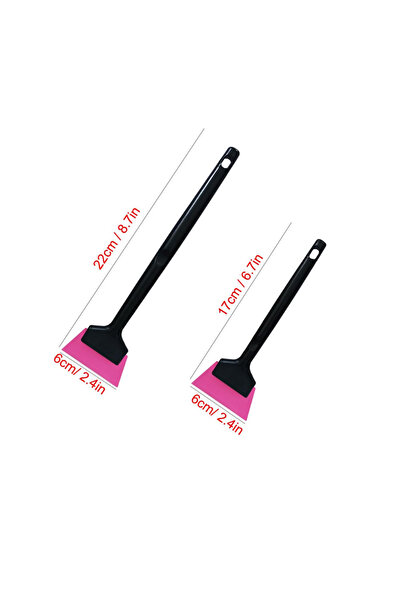 Choice3 2 size pink Window Tinting Tool Quarter Window Small Squeegee Kit for...