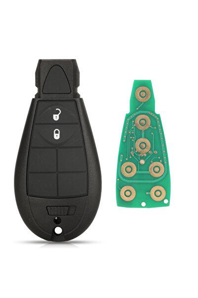 Choice4 مفتاح سيارة عن بعد ثنائي الأزرار من جينغيوكين فوبيك GQ4-53T بتردد 433...