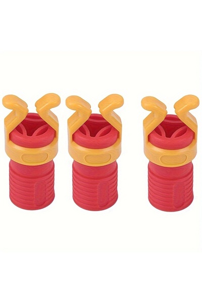 Choice مجموعة أدوات تثبيت رؤوس مفكات البراغي العالمية الحمراء (3 قطع) - أداة ...