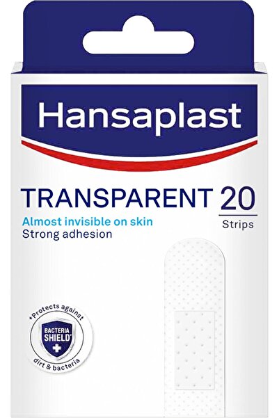 Hansaplast ضمادات شفافة، ضمادة جروح قابلة للتنفس وغير لاصقة، تقترن بالبشرة بش...