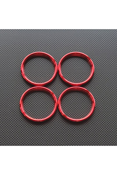 Choice غطاء حلقة فتحة تهوية مكيف الهواء باللون الأحمر، ملصق تزييني لأودي A3 S...