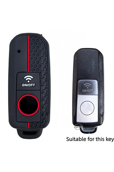 Choice black Remote Key Case Cover Fob Shell for YAMAHA XMAX XMAX300 NVX NVX1...