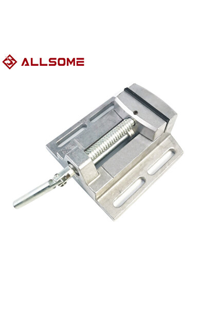 ALLSOME BG-6258 ملزمة مثقاب ألومنيوم، كماشة مسطحة، ظرف مثقاب صغير، أداة متعدد...