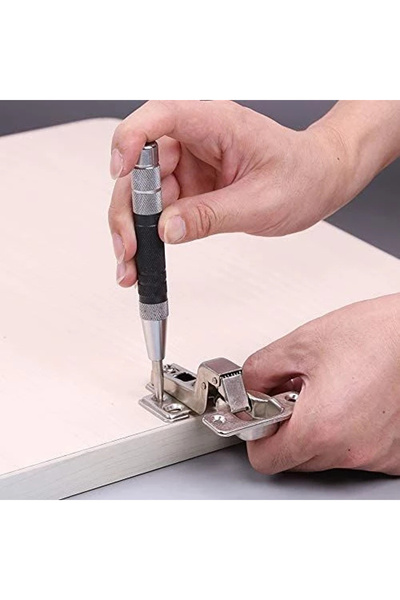 Choice 1Pcs Automatic Center Punch Spring Type Punch Locator High-carbon Stee...