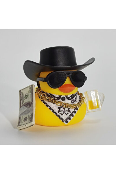 Choice5 Rich Duck Beer Cute Fortunate Rich Duck Car Dashboard Decoration Yell...