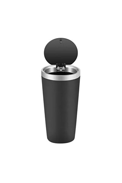 Choice سلة مهملات صغيرة للسيارة مانعة للتسرب، مزودة بغطاء منبثق سهل الضغط، مت...