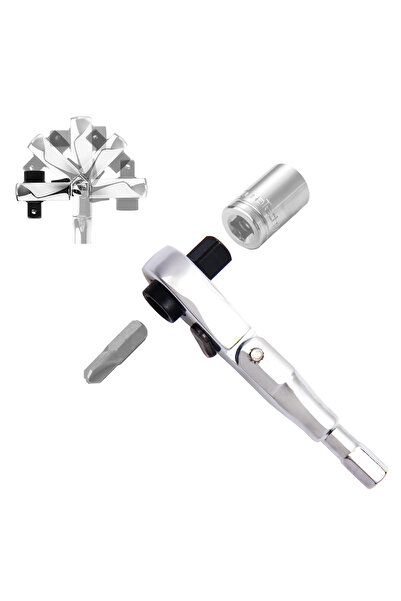 Choice مفتاح ربط CSD035 فقط، مفتاح ربط بسقاطة برأس مرن، محولات رؤوس سداسية صغ...