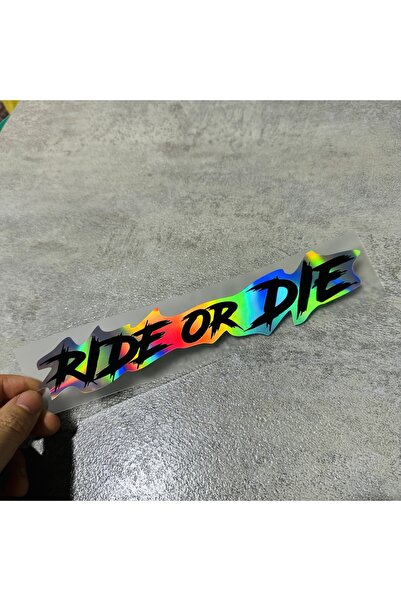 Choice army green 1pc SC MOTO GN Ride or Die Motorcycle Helmet Decal - Waterp...