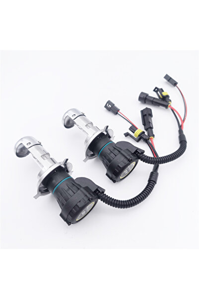 choice2 مصباح زينون HID أبيض/أصفر H4 بقوة 35 واط ودرجة حرارة لون 4300 كلفن، م...