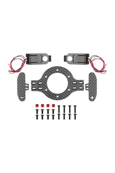 Choice Carbon Fiber Racing Simulation Steering Wheel Magnetic Shift Paddles f...