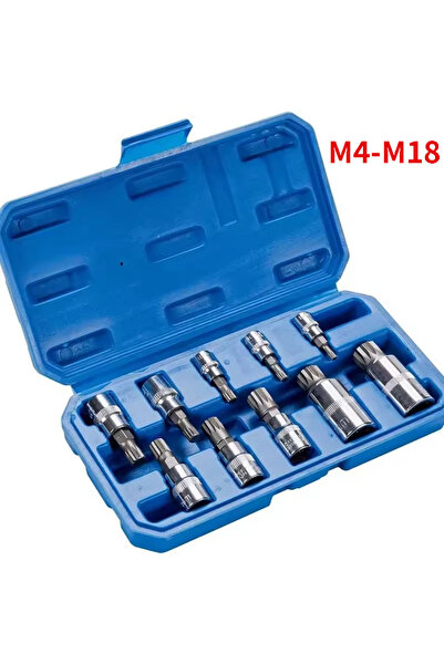 Choice M4-M18 M4-M18 10PCS Professional Point Triple Square Spline Bit Socket...