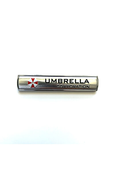 Choice شعار سيارة معدني فضي اللون من سلسلة Resident Evil على شكل مظلة، قطعة و...