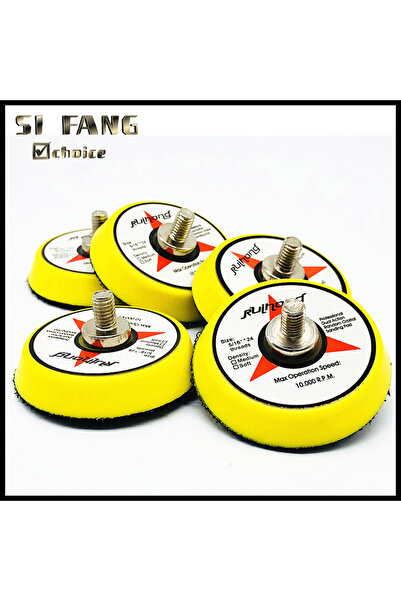 choice2 لوحة صنفرة مدارية M6 مقاس 3 بوصات، مزودة بخطاف وحلقة مقاس 1/2/3/4/5/6...