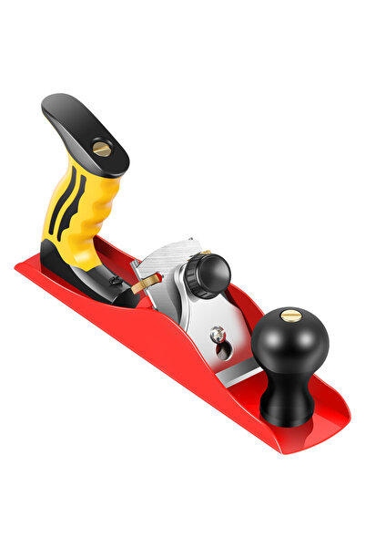 Choice مجموعة مسحاج يدوي للخشب باللونين الأحمر والأصفر مع شفرة مقاس 2 بوصة، أ...