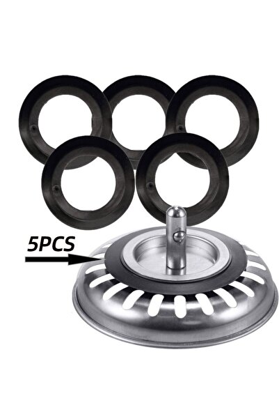 Choice B 5Pcs/set Replacement Seal For Franke Basket Strainer Plug Washer Kit...