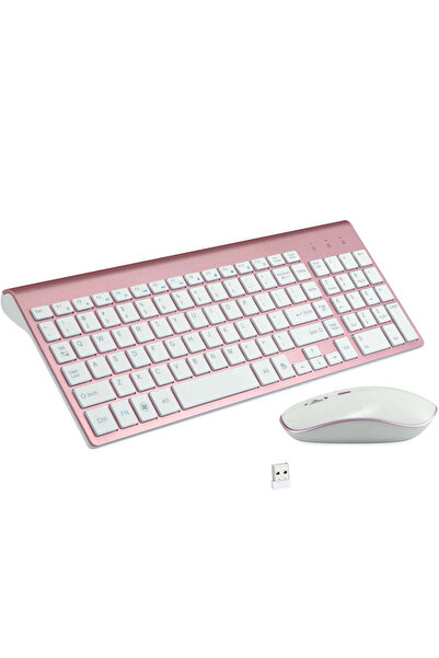 Bervolo Set combinat tastatură și mouse wireless premium