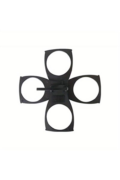 Choice black Compact and durable beverage tray - foldable, reusable coffee, s...