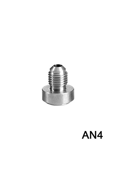 Choice6 وصلة لحام ذكر مستقيمة من الفولاذ المقاوم للصدأ، قطعة واحدة، AN4، متوا...