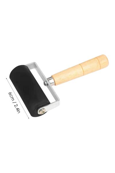 Choice M Roller Wooden Handle Printmaking Roller Paint Brush Ink Eraser Art C...