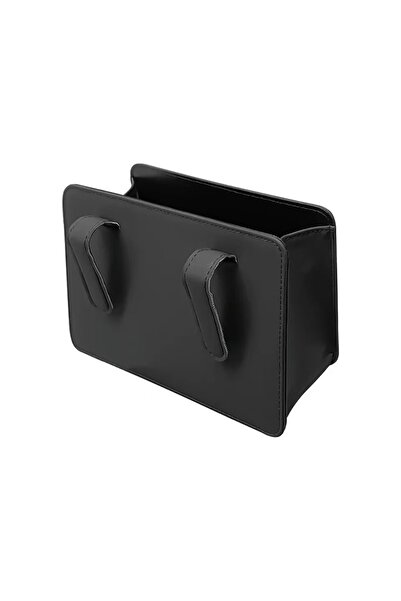 Choice 122-Black Car Trash Can Car Door Storage Box Foldable Seat Back Hangin...