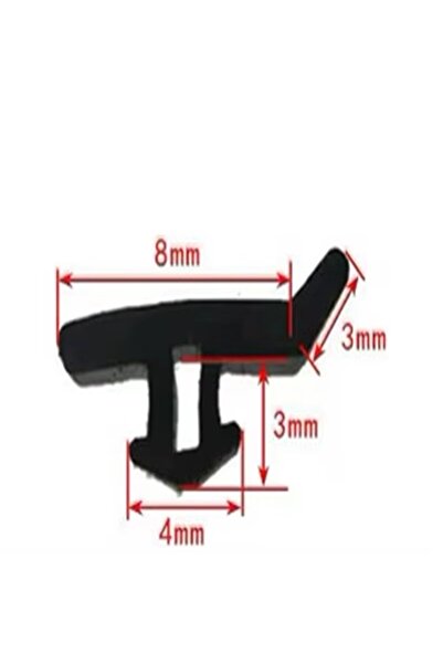 Choice1 شرائط مانعة للتسرب من مادة EPDM سوداء اللون، بطول 6 أمتار وقطر 8 × 4 ...