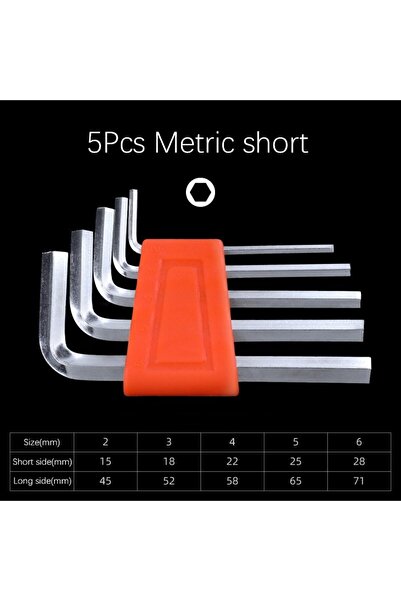 Choice 11Pcs Metric short 5/8/11 Pcs Allen Wrench Metric Wrench Inch Wrench L...