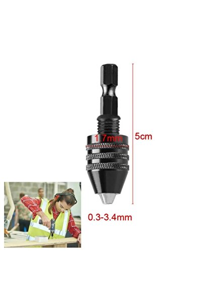 Choice1 0.3 -3.4mm Mini Drill Chuck Keyless 0.3-8mm Self-Tighten Electric Dri...