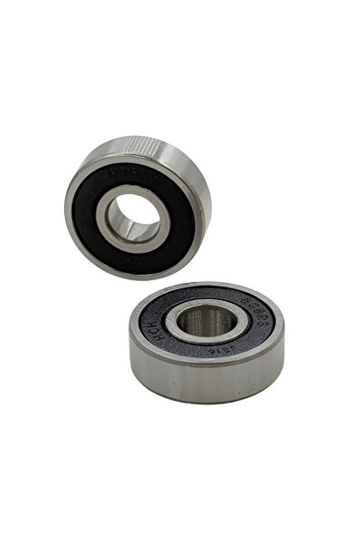 Choice 10 قطع من محامل الكرات 608RS و 608 ZZ، محامل كروية 608RS، محامل معدنية...