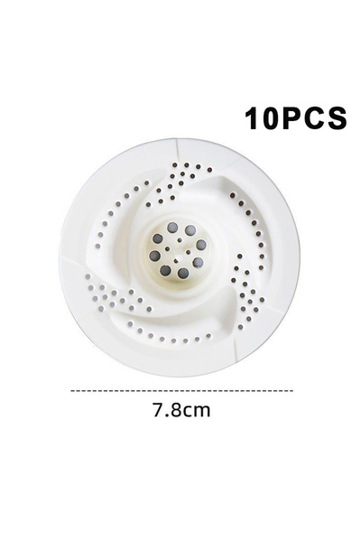 Choice فلتر تصريف أرضي دوامي B ❤، مصيدة شعر لتصريف الحمام، مانع لتساقط الشعر ...