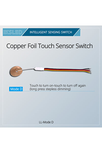 choice2 مفتاح استشعار لمس صغير LL-Mode-D 5 فولت 12 فولت، قطعة واحدة، بدون فتح...
