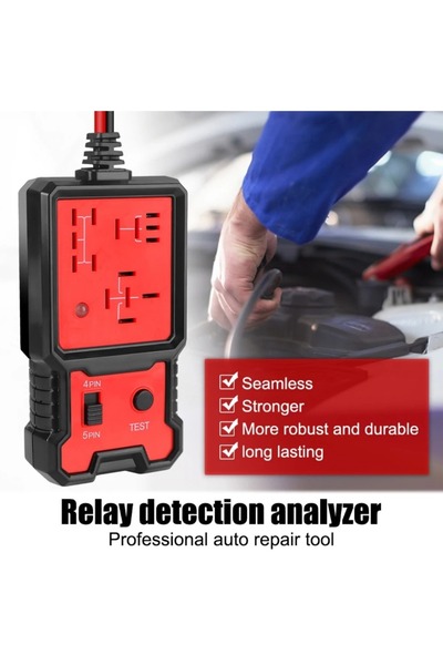 Choice LED Indicator Light Car Battery Checker Electronic Test Car Relay Test...