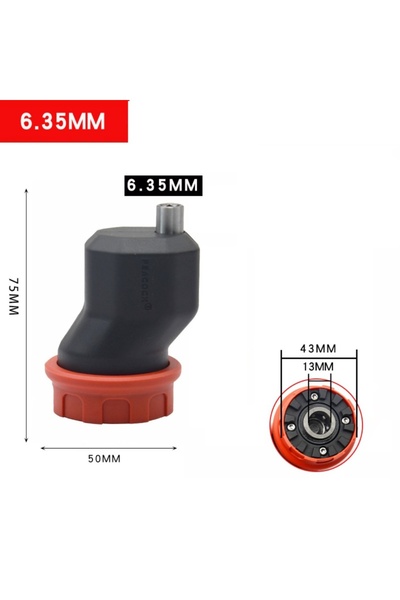 Choice3 c Quick-Release Drill Conversion Chuck For 6.35mm Hex Bits, Compatibl...