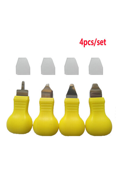 Choice مجموعة من 4 قطع: أداة إزالة غطاء مفتاح السيارة، أداة فتح غطاء جهاز الت...