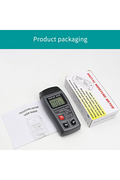 Choice مقياس رطوبة الخشب الرقمي الجديد EMT01، جهاز اختبار رطوبة الخشب الاحترا...