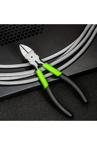 Choice قاطع أسلاك ومقشر أسلاك مقاس 6 بوصات، قاطع أسلاك فولاذية، قاطع أسلاك مج...