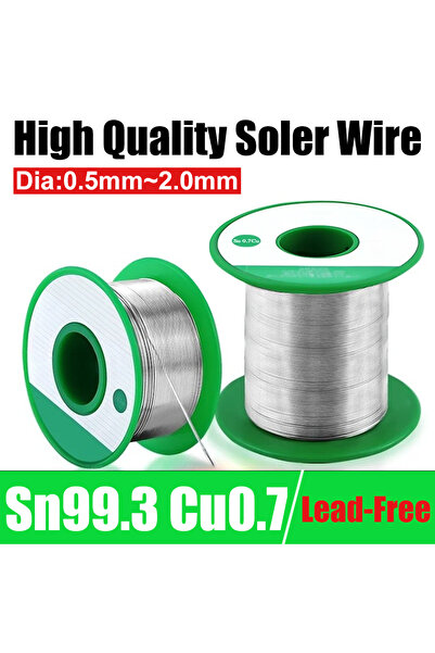 choice2 سلك لحام عالي النقاء خالٍ من الرصاص، بقطر 0.6 مم ووزن 50 غ و250-20 غ،...