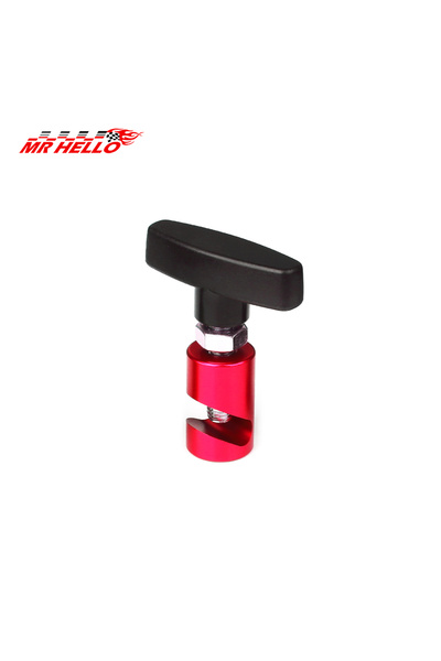 Choice حامل غطاء محرك السيارة الأحمر، مشبك تثبيت مانع للانزلاق يعمل بضغط الهو...