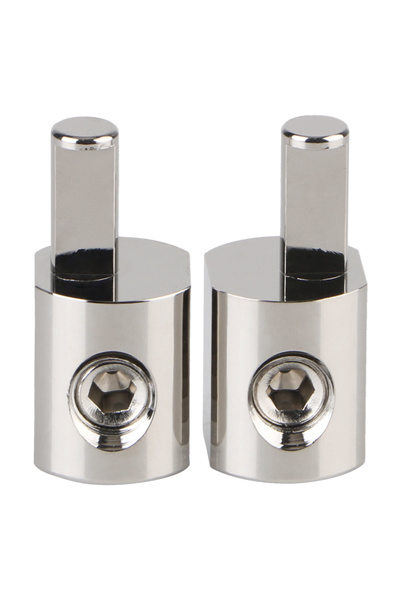 Choice قطعتان من أطراف توصيل حلقية معدلة لمضخمات الطاقة من 1/0 AWG إلى 4 AWG،...