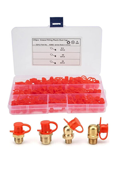 Choice 150pcs 150pcs M6 M8 M10 Grease Zerk Dust Caps Polyethylene Metric Thre...